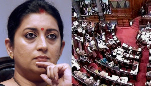 स्मृति के बयान पर संसद में संग्राम जारी, विपक्ष ने गुमराह करने का लगाया आरोप image-9347